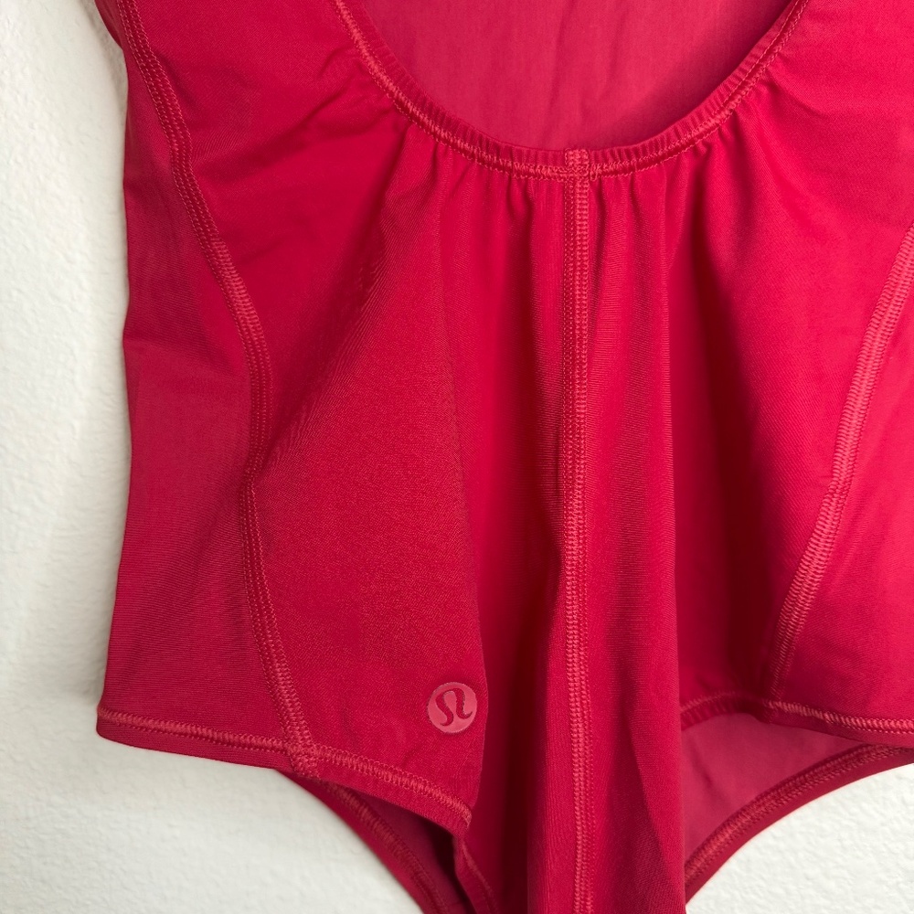 Lululemon By the Bay Skimpy One-Piece Dark Red - Picture 4 of 5